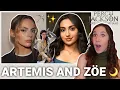 PERCY JACKSON SEASON 3 CASTING NEWS Artemis and Zoe I can see the stars again my lady