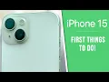 Download Lagu iPhone 15 - First 17 Things To Do! (Tips \u0026 Tricks)