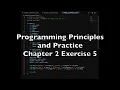 PPP - Programming Principles and Practice