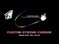 Custom Cursor With String Attached Using HTML CSS P5 js P5 js Tutorial for beginners