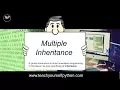 Multiple Inheritance in Python - www teachyourselfpython com tutorial