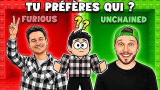 TU PRÉFÈRES...? Spécial TOUR YOUTUBER ROBLOX 😱▶️❓ Choix Impossibles
