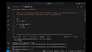 Dart vs Python Finding Missing Numbers in Arrays - Episode 5