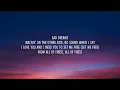 Teddy Swims - Bad Dreams (1 HOUR/Lyrics)