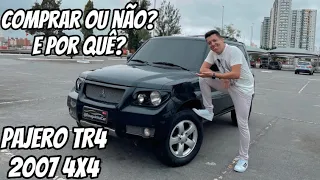 Mitsubishi Pajero TR4 2007 - 4x4 - SUV raiz, inquebrável e barato? Vale a pena comprar após 15 anos?