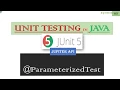 9 JUnit5 - Parameterized Test example ParameterizedTest Unit Testing in Java Jupiter API