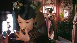 素練送玫答應去腫藥，實則敲打玫答應，如懿也打個圓場.#周迅 #霍建華 #青櫻傳#中國電視劇