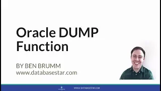 Oracle DUMP Function