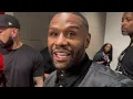 Floyd Mayweather REACTS to Ray J BEATING Orlando Brown PREDICTS Claressa Shields KO