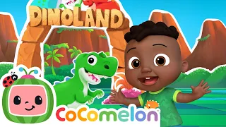 Five Little Dinosaurs Dance Party! | CoComelon Stage Playtime & Counting Song