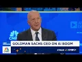 Goldman Sachs CEO David Solomon AI gives us more capacity to invest in our business