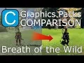 Cemu Graphics packs comparison The Legend of Zelda Breath of the Wild