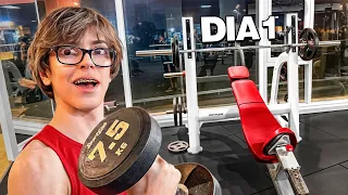 FUI AL GIMNASIO POR PRIMERA VEZ 💪