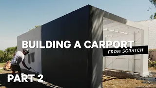 Download Building a Carport Part 2! DIY Home Renovation MP3