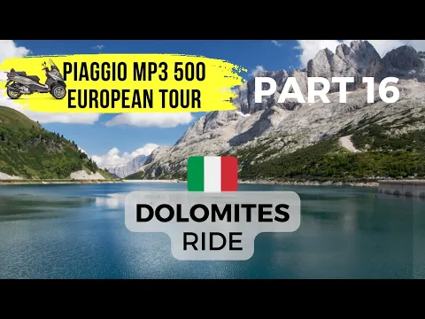 Download MP3 Dolomites Ride - Italy - Piaggio MP3 500 + BMW GSA European Tour - Part 16