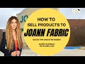 Joanne Fabric and Craft Supplier - How to Sell to Joann s Fabric and Craft Stores