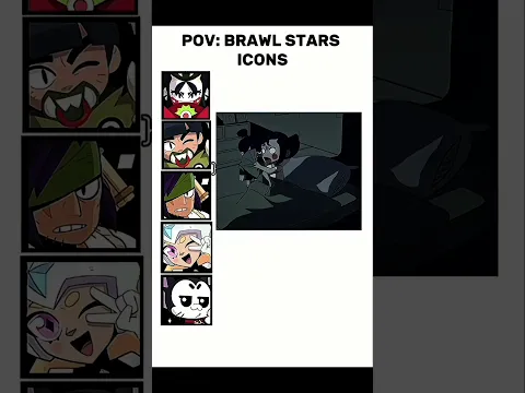 Pov : Brawl Stars ICONS 🖼️🔥 #brawlstars #brawlstarsmeme #brawlstarsshorts