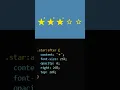 Create a Stunning Star Rating Animation with HTML CSS