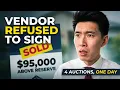 4 Auctions 4 Agencies 95 000 Above Reserve in Melton Vendor Refusing to Sign