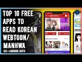 Top 10 Best Reader Apps - Free Korean Webtoon Reading App Both IOS Android