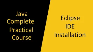 Download and Install Eclipse IDE for Java Development Java Programming From Beginner to Advanced