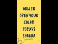 How to Open your Solar Plexus Chakra - Boat Pose