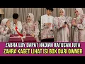 Lagu Zahra Eby Dapat Hadiah Ratusan Juta, Zahra Kaget Lihat Isi Box Owner!