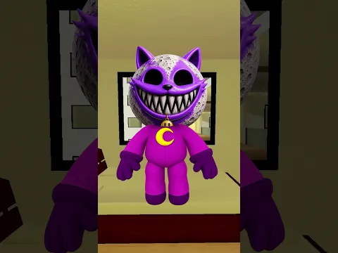 Can You Guess Real Head Of Catnap In Liminal Hotel Gmod #shorts