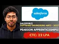 Salesforce Software Engineering AMTS - 2027 Pearson Apprenticeship Program