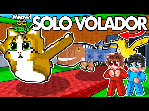 Video Thumbnail: DE $0 a $1 TRILLON SOLO con BRAINROTS VOLADORES en Steal a Brainrot Roblox!