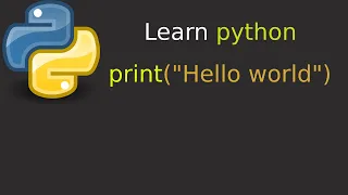 python for beginners ep 1 set up an hello world