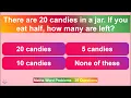 Fun Maths Word Problem Quiz for Kids Class 3-5