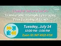 Transferable Triumph Leveraging Prior Learning at UCSD -
