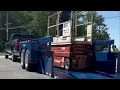 Got heavy equipment like scissor lifts or boring machines that are difficult to drive up ramps or