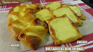 Venezuelan Andean and Llanera Quesadillas A Delicious Dessert - Complete Recipe