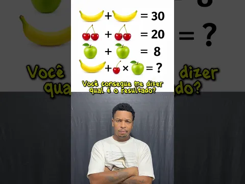 Qual é o resultado? 😳