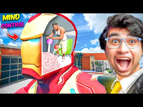 Video Thumbnail: GTA V : Franklin Controls Iron Manâs Brain To DESTROY Los Santos! đąđ¤