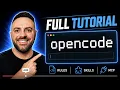 OpenCode Tutorial for Beginners Master Rules Skills MCP In 20 Minutes