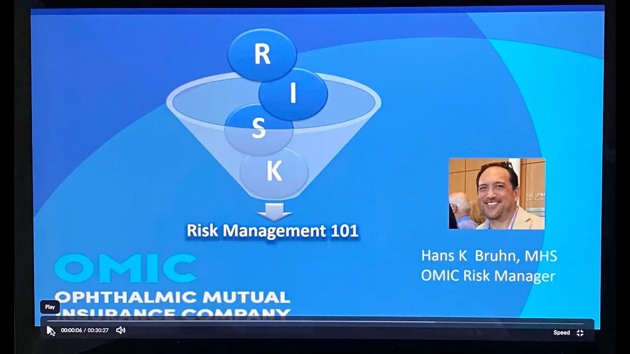 OMIC Risk Management 101