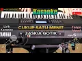 Download Lagu CUKUP SATU MENIT karaoke (Zaskia Gotik) Remix organtunggal