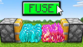 Minecraft, but I Secretly Fused Items