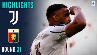 Juve Close Up in Champions League Run JUVENTUS-GENOA HIGHLIGHTS Serie A