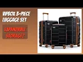 REVIEW 2026 Vipbox 3-Piece Luggage Set Features