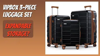 REVIEW 2026 Vipbox 3-Piece Luggage Set Features