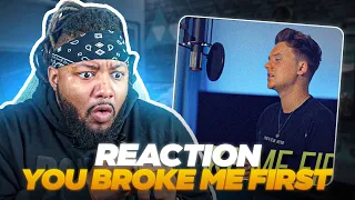 CONOR MAYNARD You Broke Me First REACTION 