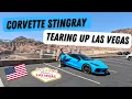 Las Vegas Adventure Renting and Reviewing a Corvette Stingray Exploring the Las Vegas City