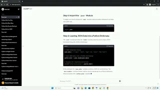 python dict from json