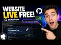 how to host website on github for free