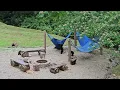 Momma Bear and Cubs Hammock Havoc || ViralHog
