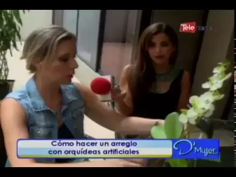 Cómo hacer un arreglo con orquídeas artificiales